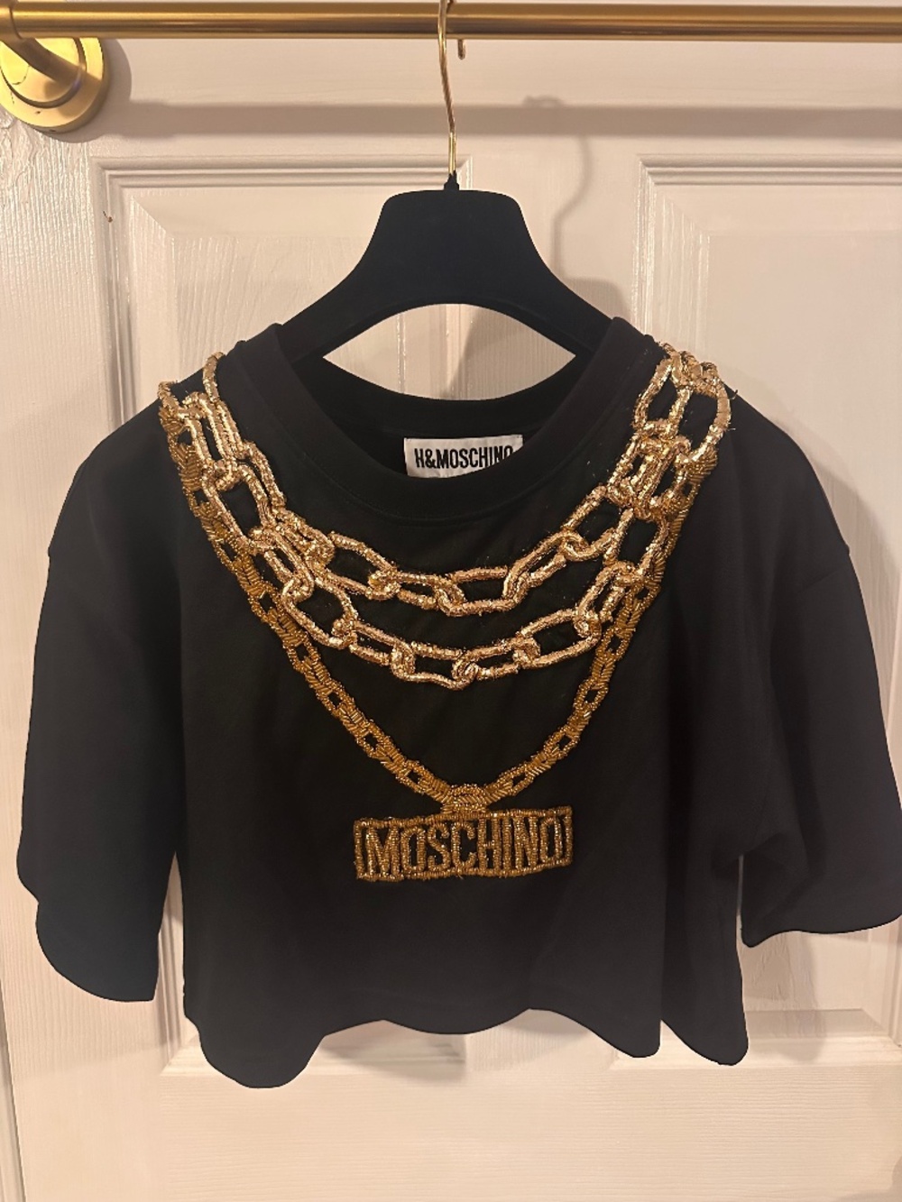 H&Moschino Cropped Tee